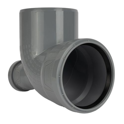 Отвод канализационный с фронтальным выходом тыл RTP 110х50 мм 90°