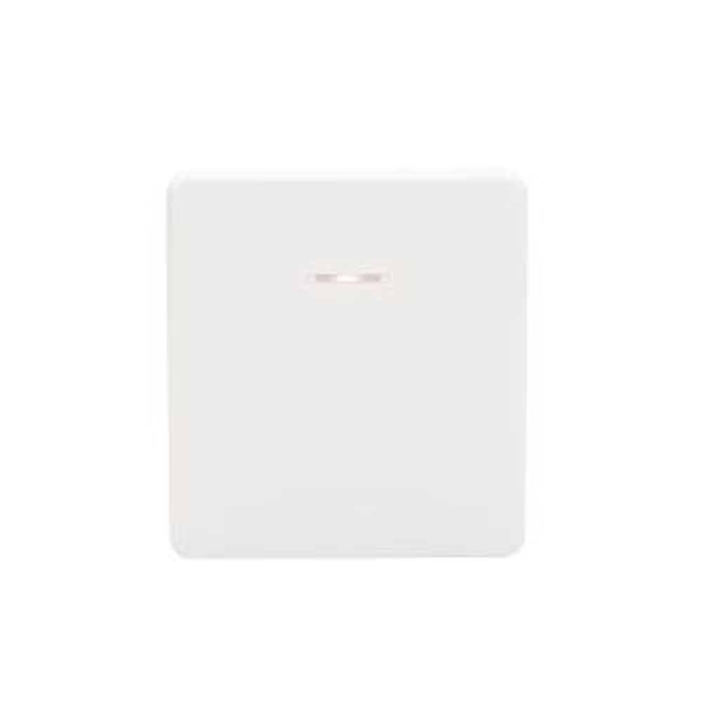 Выключатель ROUND 1 кл перекрестный (переключатель) с подсветкой 10А с/у перламутр KRANZ