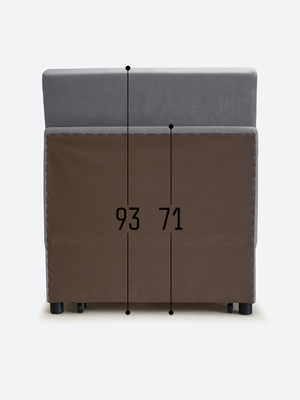 Кресло-кровать "Экономик" 80 см