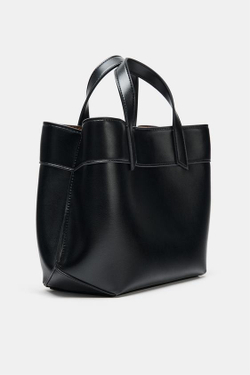 ZARA МИНИ-СУМКА СИТИ, ЧЕРНЫЙ