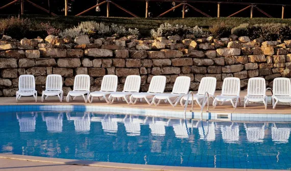 Шезлонг Tropico белый