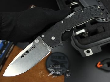 Складной нож Cold Steel 62RQ 4 Max Scout c клинком из стали AUS-10A, рукоять Grivory (Griv-Ex)