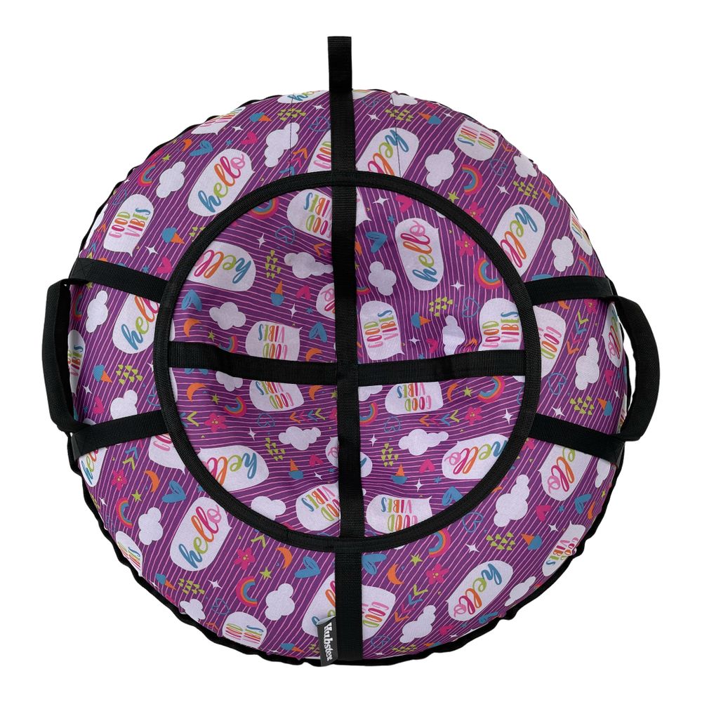 Тюбинг Hubster Люкс Pro S Позитив фиолетовый