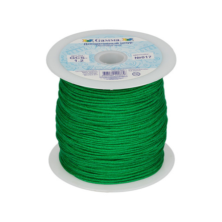 Шнур декоративный, GSC, №017, 1.2мм