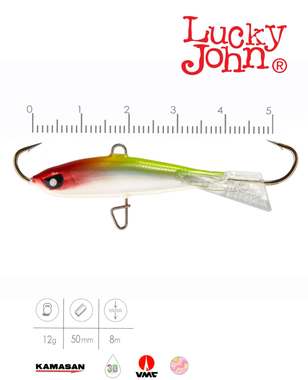 Балансир LUCKY JOHN Nordic №4, цвет 02H, арт. 51400-02H