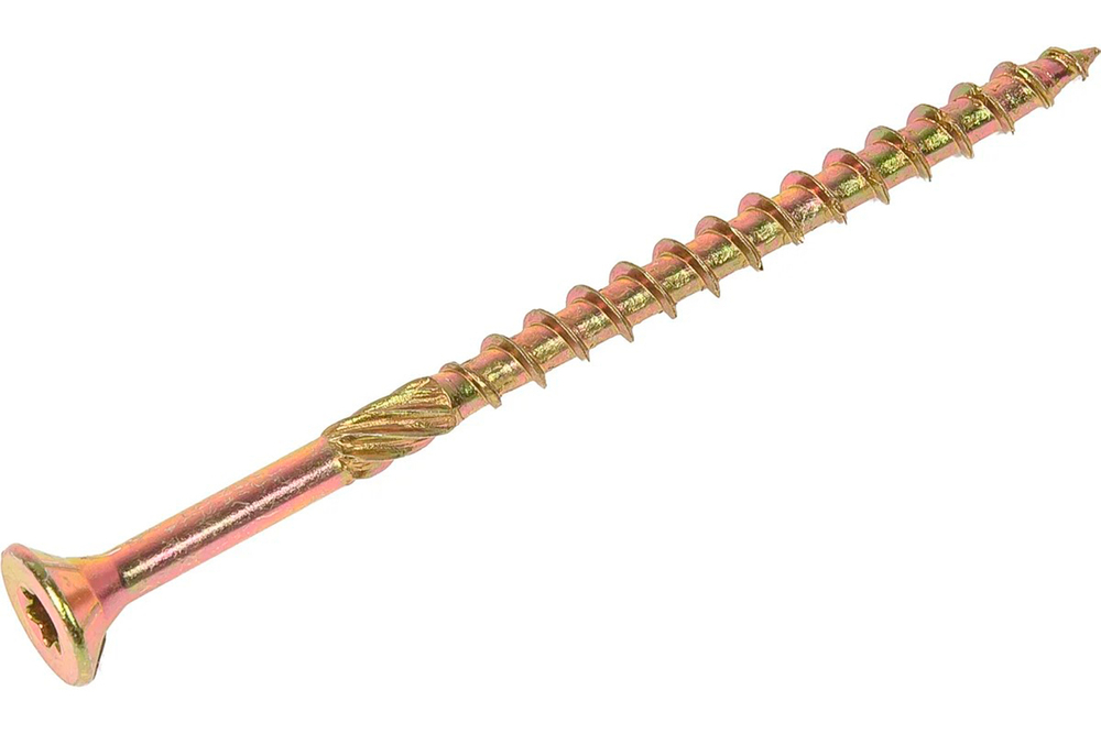 5х80 ЖЦ Саморез конструкционный потай для дерева Torx 25 РечМЗ (20 шт.)