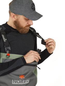 Полукомбинезон забродный Norfin PILOT STOCKINGFOOT 2 р.XL