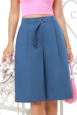 Бермуды синие с поясом DStrend (Акция)