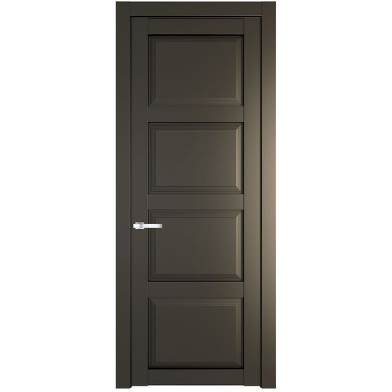 Межкомнатная дверь эмаль Profil Doors 2.4.1PD перламутр бронза глухая
