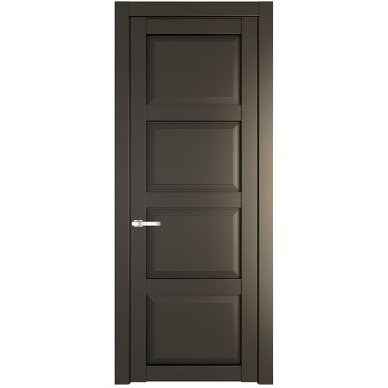 Межкомнатная дверь эмаль Profil Doors 2.4.1PD перламутр бронза глухая