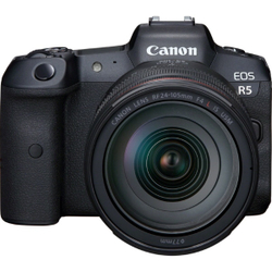 Фотоаппарат Canon EOS R5 Kit с объективом RF 24-105mm F4L IS USM, черный