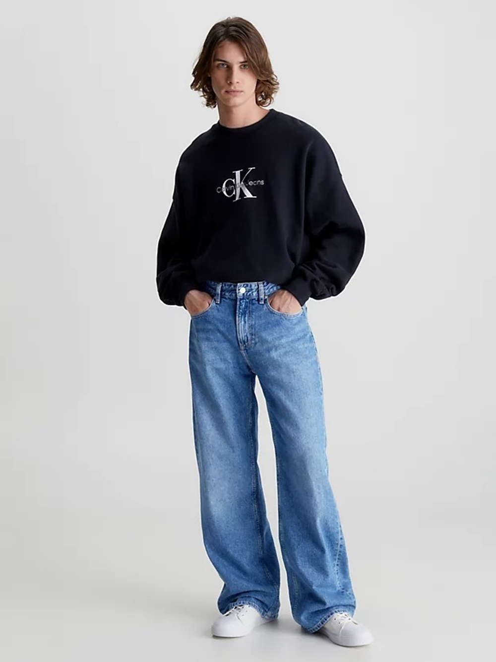 Calvin klein relaxed fit jeans mens sales