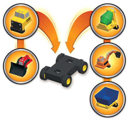 Магнитный конструктор СОЗДАЙ СВОЙ ГРУЗОВИК. Стартовый набор