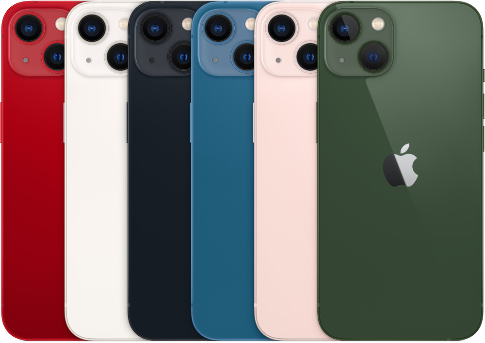 Смартфон Apple iPhone 13 128 ГБ, Dual: nano SIM + eSIM, сияющая звезда
