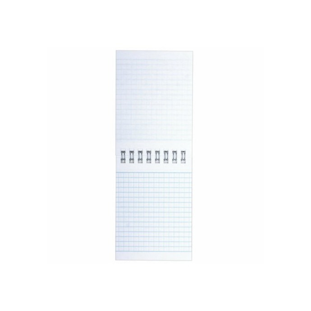 Блокнот МАЛЫЙ ФОРМАТ А7 75х105 мм, 40 л., гребень, картон, клетка, BRAUBERG "Minimal Classic"