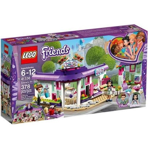 Конструктор LEGO Friends 41336 Арт-кафе Эммы, 378 деталей, 2 мини-фигурки