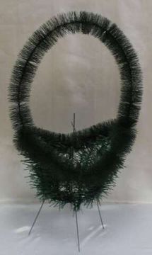 Фон Корзина ЛАДЬЯ-2 малая (ёлка/ёрш) 15202