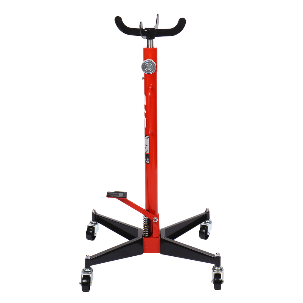 GTE-HTC13005 - Стойка трансмиссионная гидравлическая 0.5т h=1130-1940мм GTE - Трансмиссионная гидравлическая стойка GTE-HTC13005 с грузоподъемностью 0,5 т предназначена для снятия и установки узлов трансмиссии и дифференциалов легковых и грузовых автомобилей. Данная стойка является переносным подъемным устройством. Она может применяться при монтаже и демонтаже различных узлов и агрегатов. Является идеальным приспособлением для выполнения монтажных и ремонтных работ как в автомастерских, так и в частных гаражах.



Характеристики:

Грузоподъемность: 0,5 т
Ширина основания: 625 мм
Минимальная высота подъема: 1130 мм
Максимальная высота подъема: 1940 мм
Ширина подхвата: 230 мм
Спуск: ручной
Тип: гидравлическая


Особенности:

Компактность.
Высокая прочность.
Надежность в эксплуатации.
Небольшой вес.
Широкий диапазон вертикального перемещения.
Широкая база на колесах.