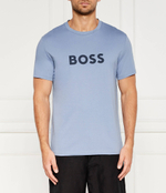 Футболка BOSS BLACK - голубой(50503276)