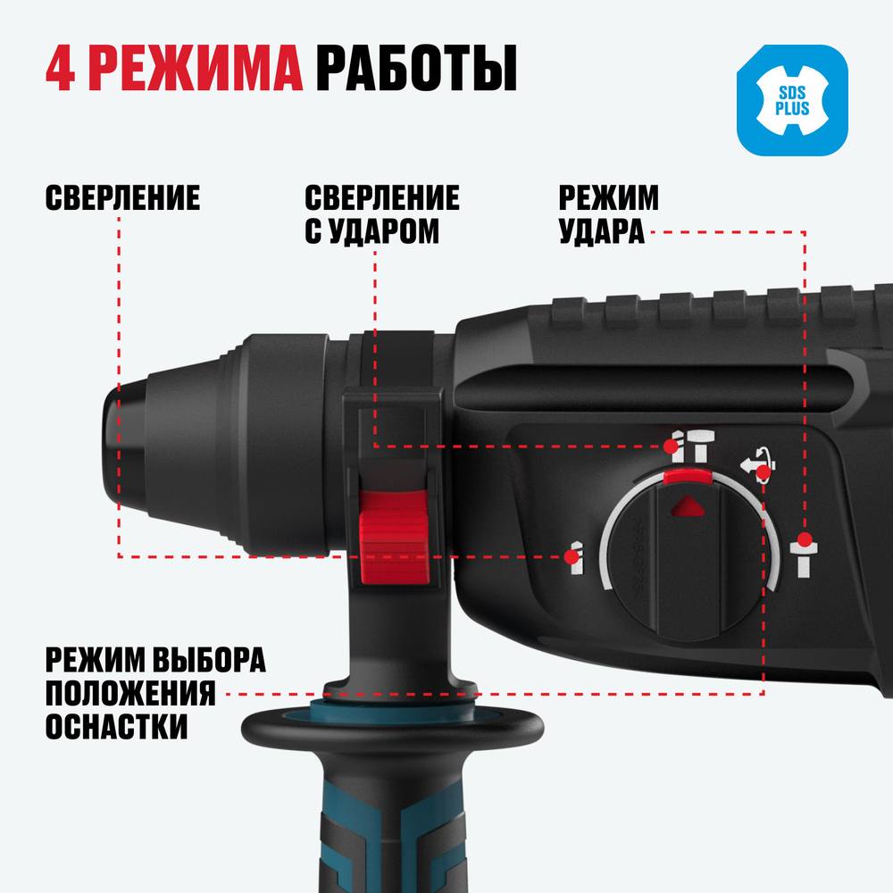 Перфоратор ALTECO RH 0215 Promo SDS-Plus / 26 мм