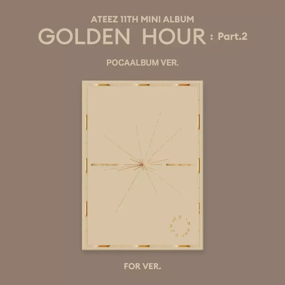 Альбом ATEEZ - Golden Hour : Part.2 [Pocaalbum ver.] (To ver.)