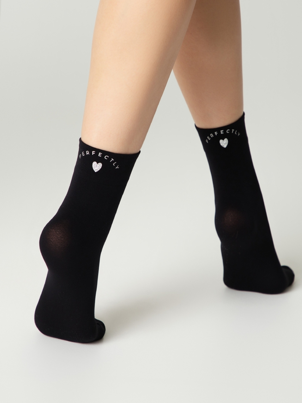 CONTE FANTASY Матовые носки с сияющей термоаппликацией Perfectly