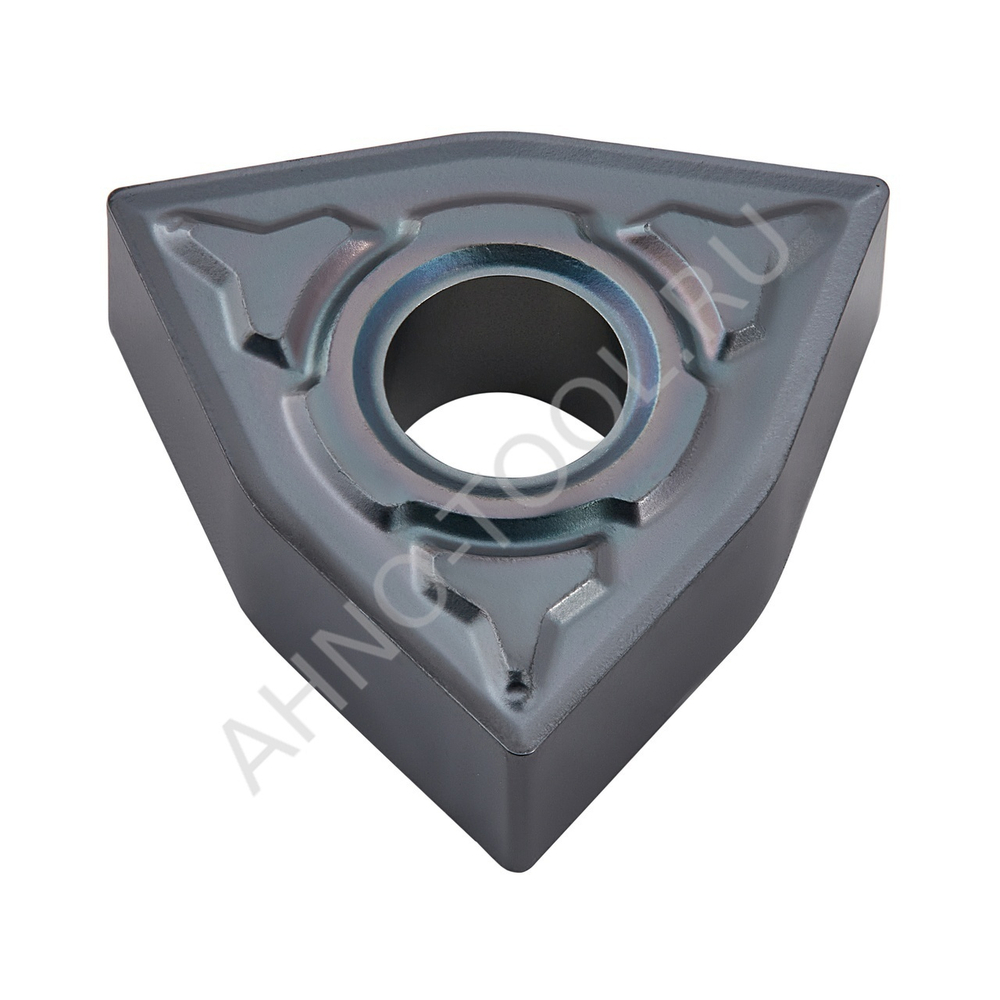 Пластина твердосплавная ISO WNMG080404-MMA APM20E AHNO по нерж.стали,  получистовая