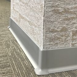 Внешний угол алюминиевый Русский Профиль, 80 мм