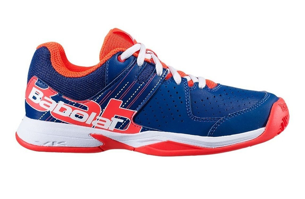 Детские кроссовки для Падел Babolat Pulsa JR - estate blue/fluo strike