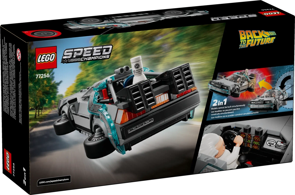 Конструктор LEGO Speed Champions 77256 Time Machine from Back to the Future