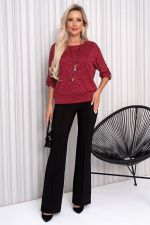 Блуза Сабина (малиновый мусс) Б11-459/8 Nikol (Акция)