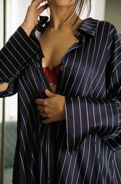 Пижама Vivis Felicity night/avorio синяя