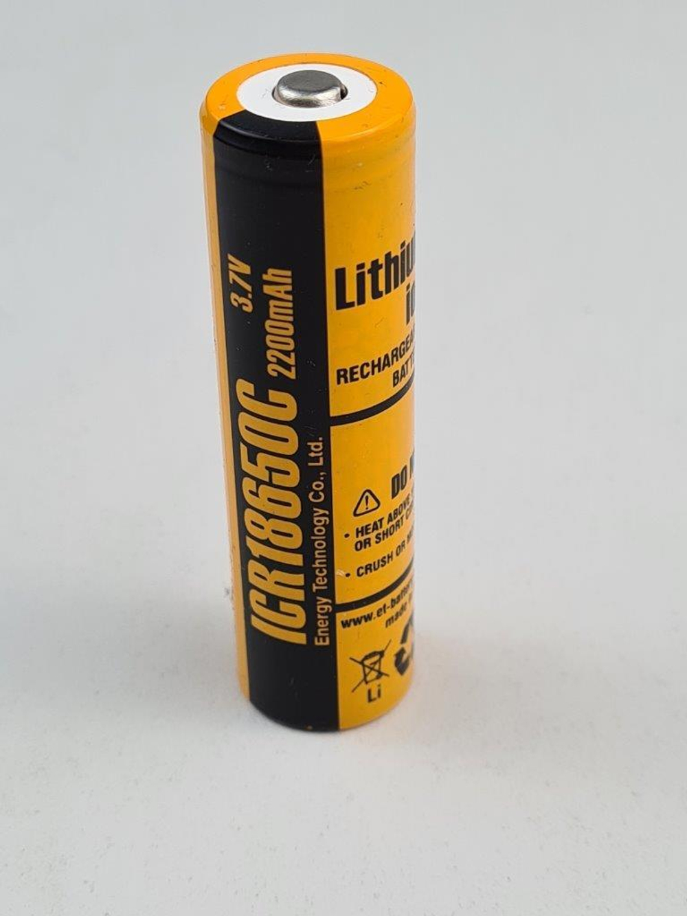 Аккумулятор ET ICR18650C-HT