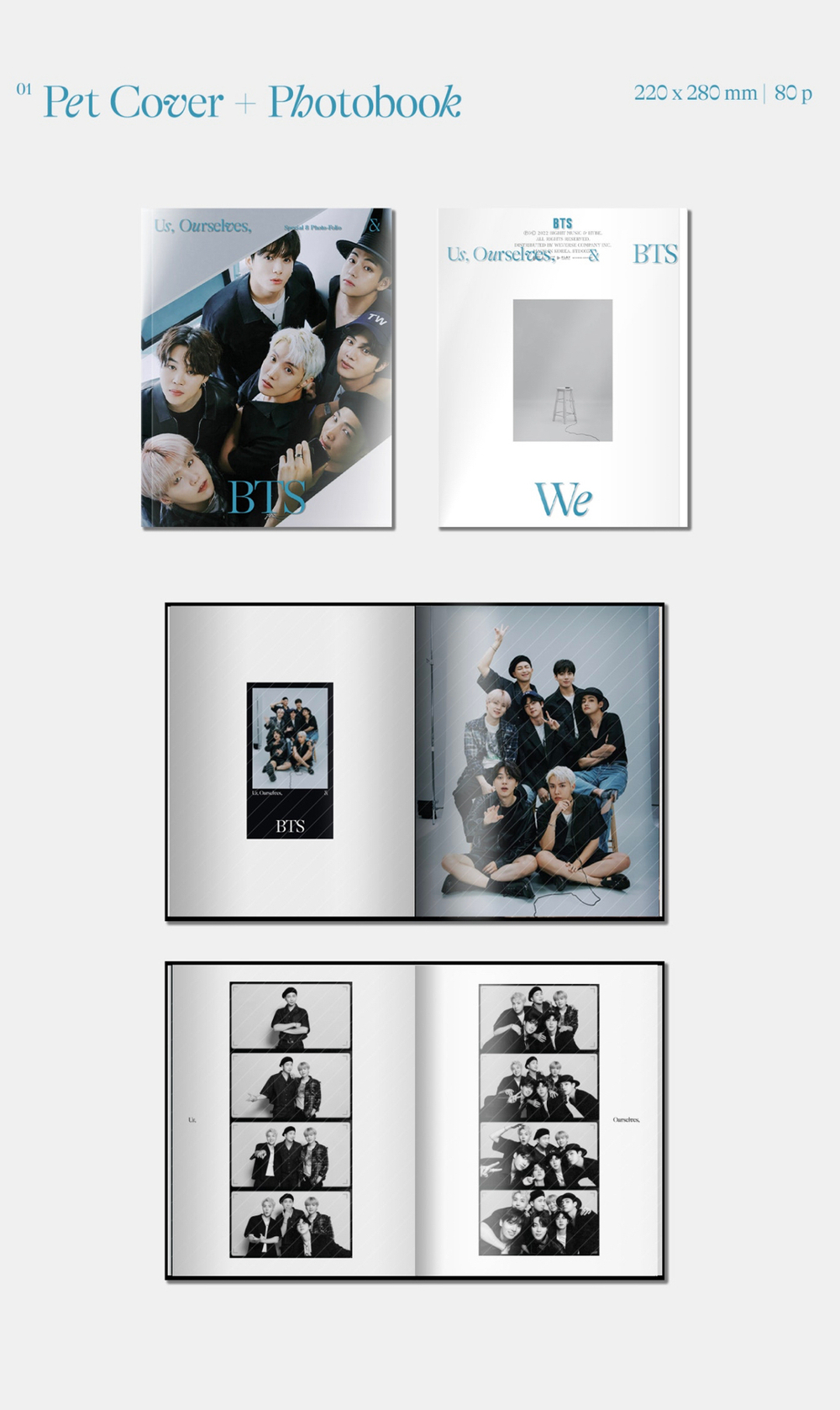 Фотобук Us, Ourselves, and BTS 'WE'