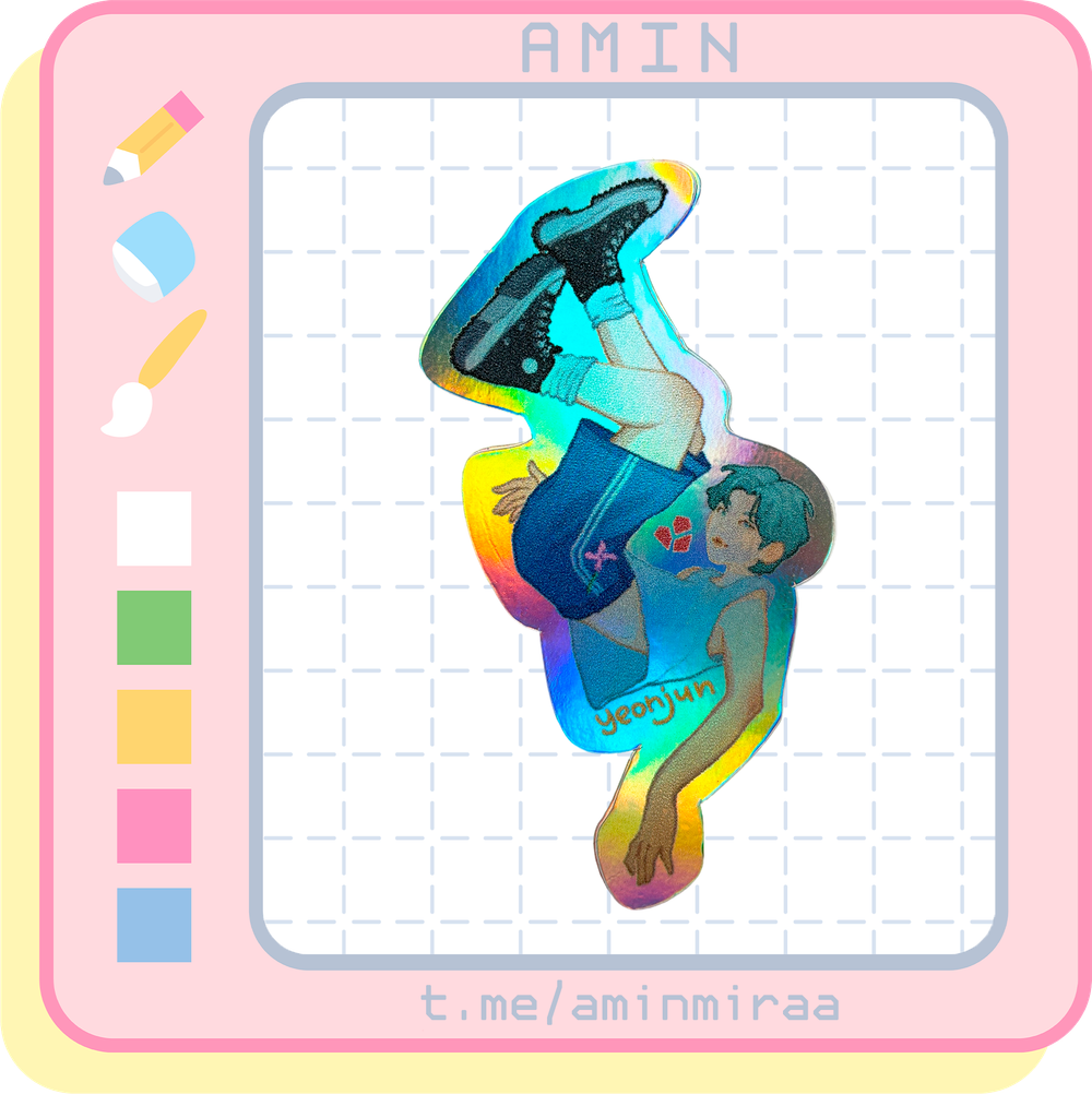 Плюшка / Стикер #37 / TXT