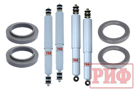 Лифт-комплект лайт газовый для Toyota Land Cruiser 80/105 лифт 20 мм РИФ