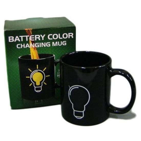 Кружка хамелеон Лампочка