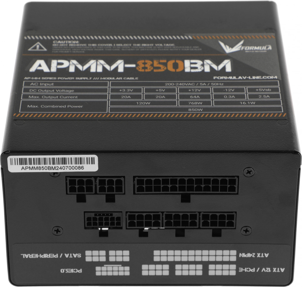 Блок питания ATX FORMULA APMM-850BM
