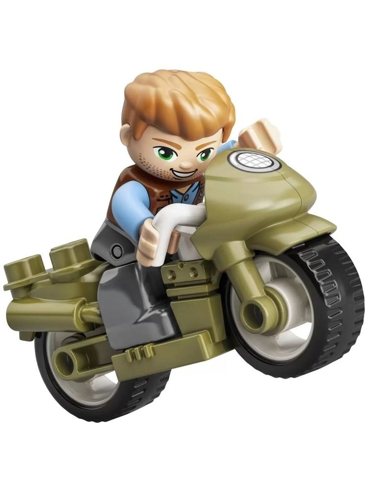 Конструктор LEGO DUPLO Jurassic World 10939 Побег динозавров: тираннозавр и трицератопс