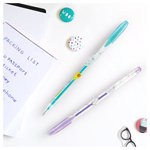 Набор гелевых ручек ArtSpace "Космические приключения" 12цв., 1,0мм, металлик, ПВХ чехол