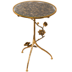 Столик декоративный Роза Сангрия Каштан