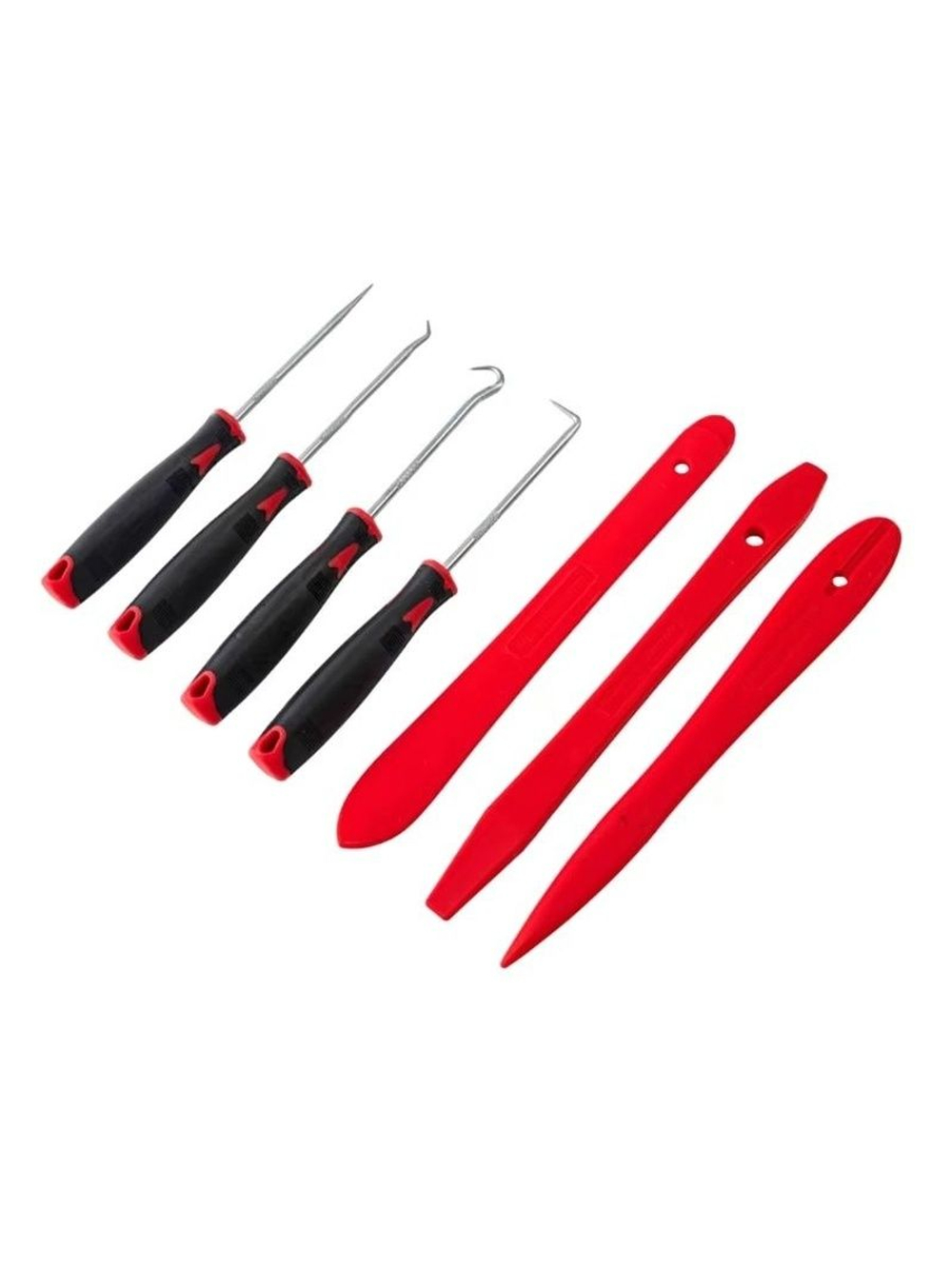 Набор съемников для демонтажа пластиковых элементов салона автомобиля , 19 предметов