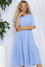 Платье Воздушный поцелуй (голубое) П13093-18М LT Collection