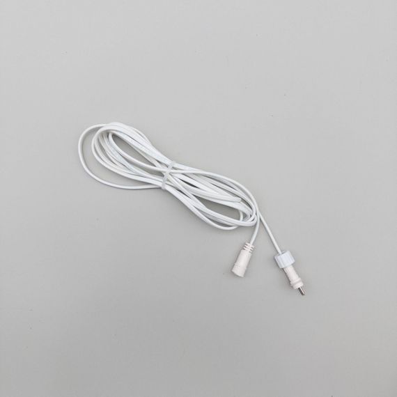 Соединитель 3 м. для нитей 24В. без возможности управления, провод белый ПВХ, IP65, LTC (SLL3m-8-1)