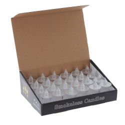 GAEM Изделие декоративное "Свеча" (подсветка, 3xLR54) (блок 24шт), D 3.5 см, L3,5 W3,5 H6,5 см