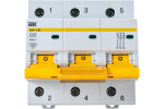 Автоматический выключатель ВА47-100 3Р 25А 10кА С IEK