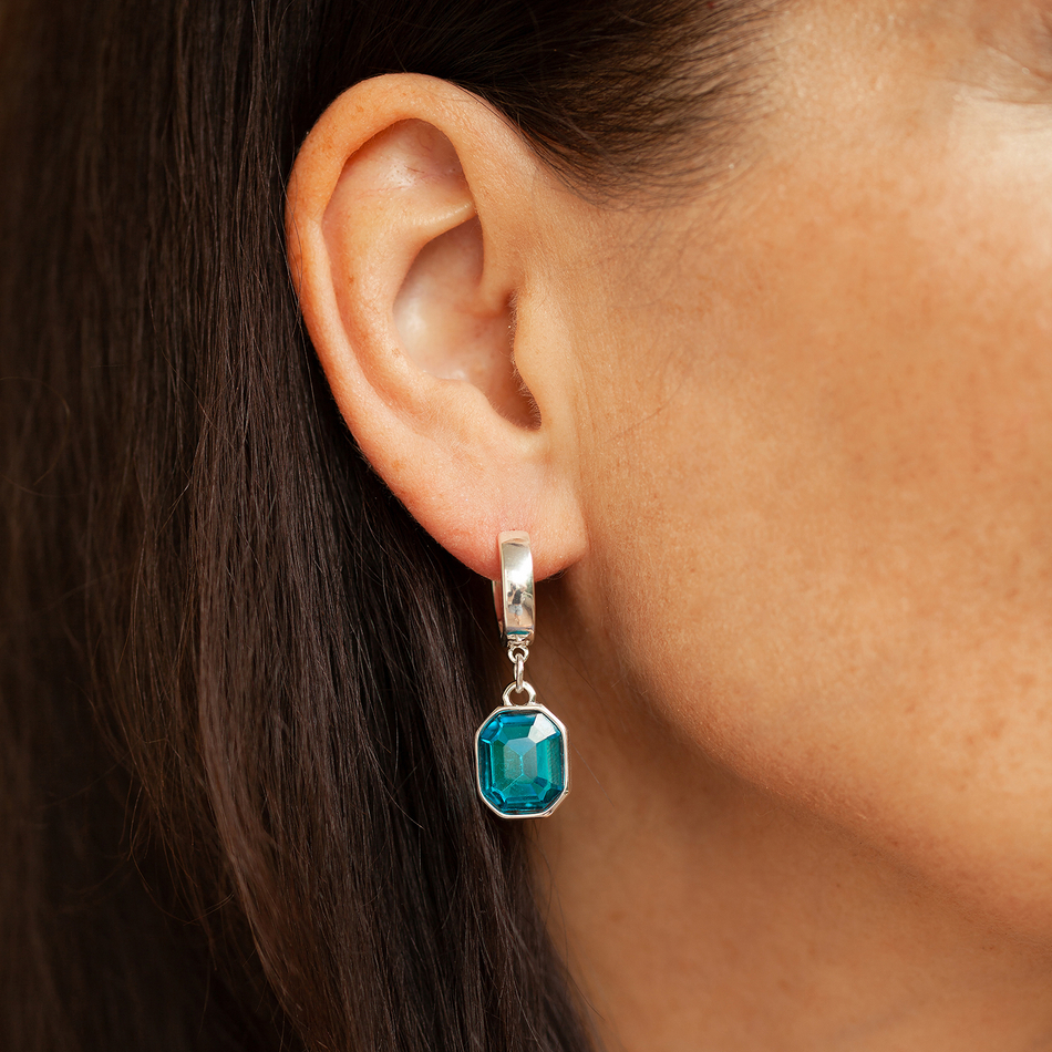 Серьги Fiore Luna Aquamarine LE6117 S