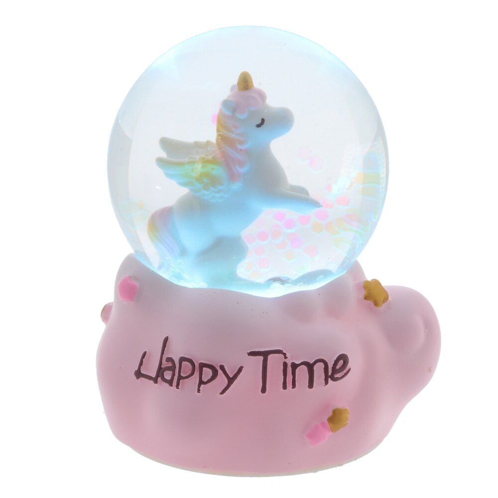 GAEM Фигурка декоративная "Лошадка" в стекл шаре (подсвет, 3xLR41), D4.5 см, L5,5 W5 H7 см, 4в.