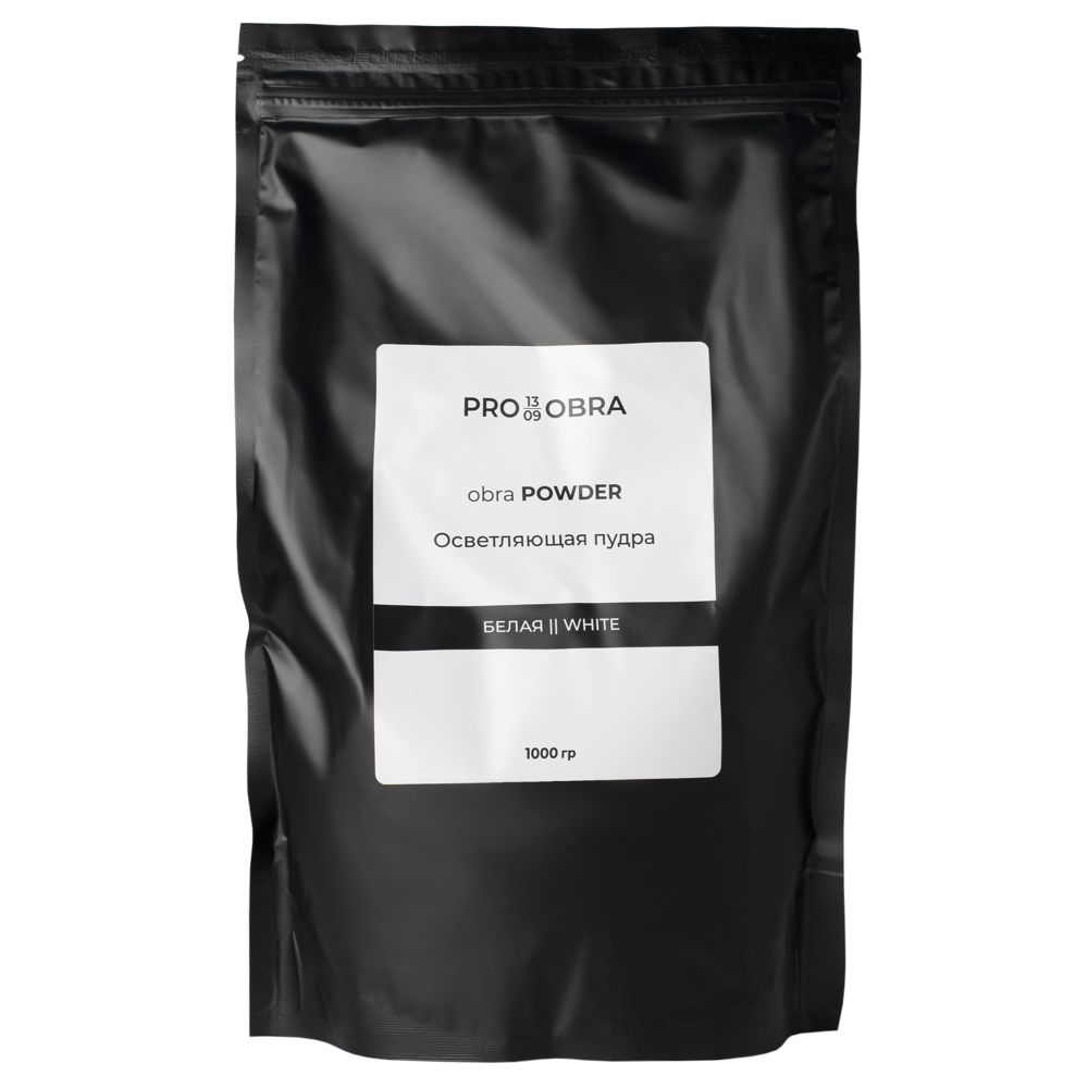 Пудра осветляющая белая OBRA Powder White - 1000 г.