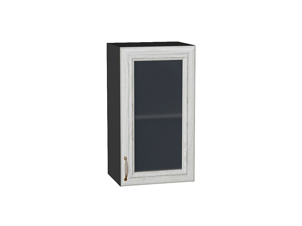 Шкаф верхний с 1-ой остекленной дверцей Шале